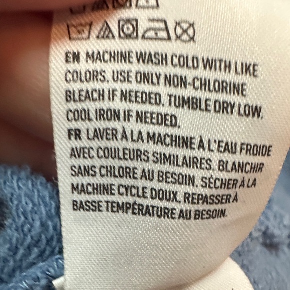 American Eagle Outfitters Blue Hoodie with White Lettering - Picture 5 of 5